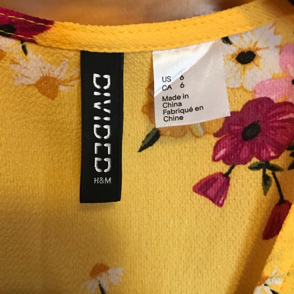 H&M Floral Print Dress - Picture 4 of 4